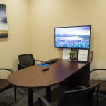 Interior photo: Consult room for holistic & cosmetic dental practice North Country Smiles in St James, NY